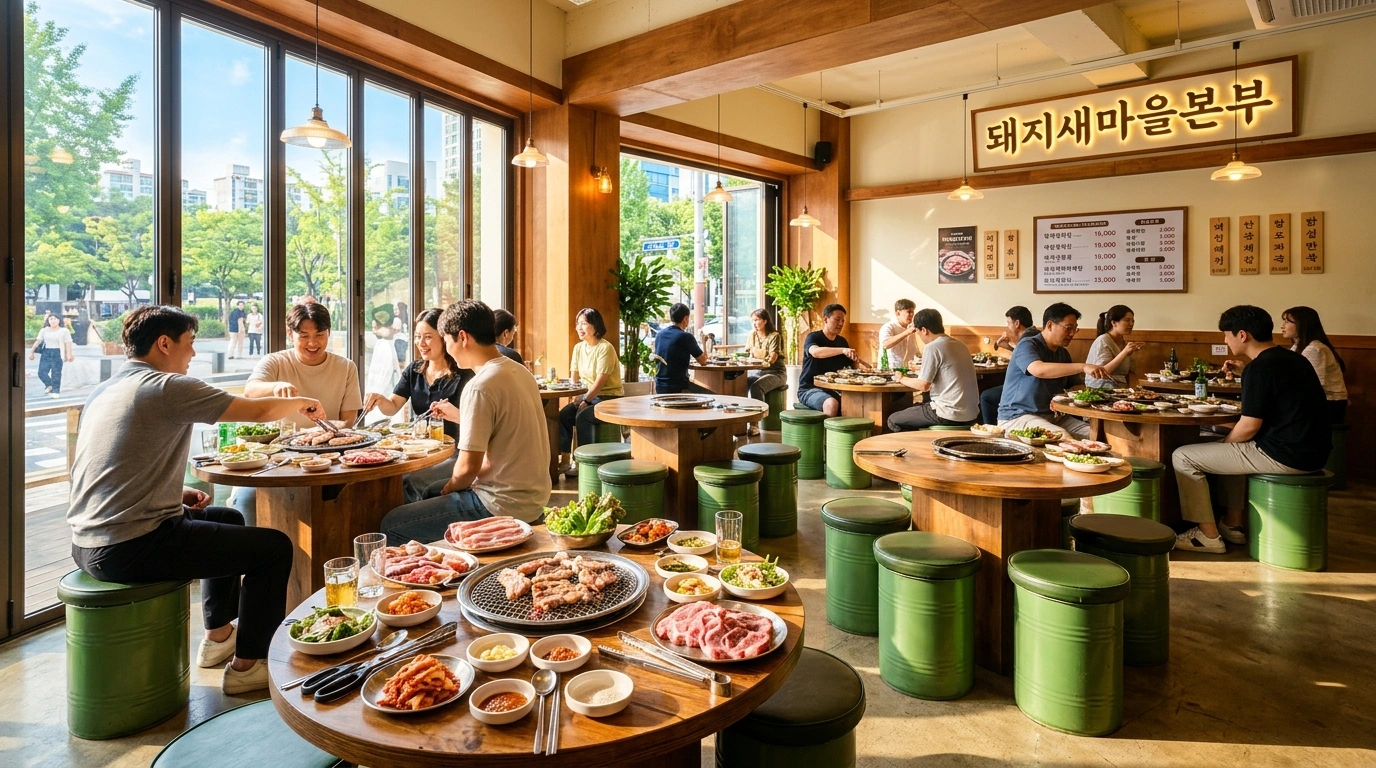 돼지새마을본부 우리동네 사랑방 매장